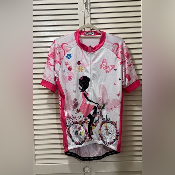 BUNDLE Weimostar Women's  Cycling Jersey Breathable Mountain Bike Top - Picture 2 of 9